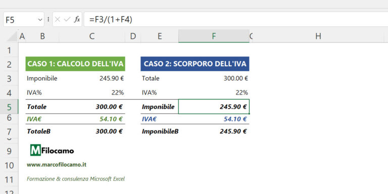 Scopri Come Calcolare L Iva Su Excel