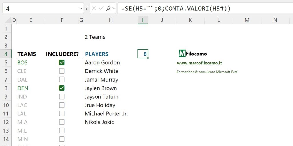 COME_INSERIRE_CHECKBOX_MICROSOFT_EXCEL_MARCOFILOCAMO_CONTEGGIO