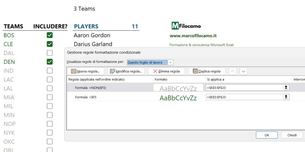 COME_INSERIRE_CHECKBOX_MICROSOFT_EXCEL_MARCOFILOCAMO_FORMATTAZIONE_CONDIZIONALE