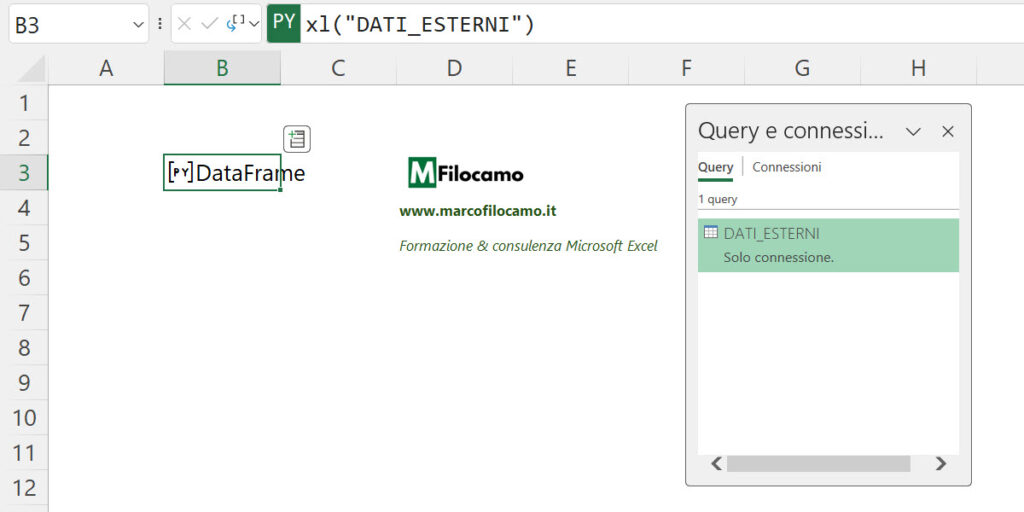 PYTHON_IN_EXCELL_MARCOFILOCAMO_SOLO_CONNESSIONE