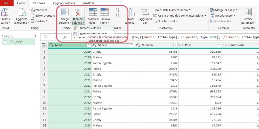 RIMUOVI_POWER_QUERY_EXCEL_MARCOFILOCAMO